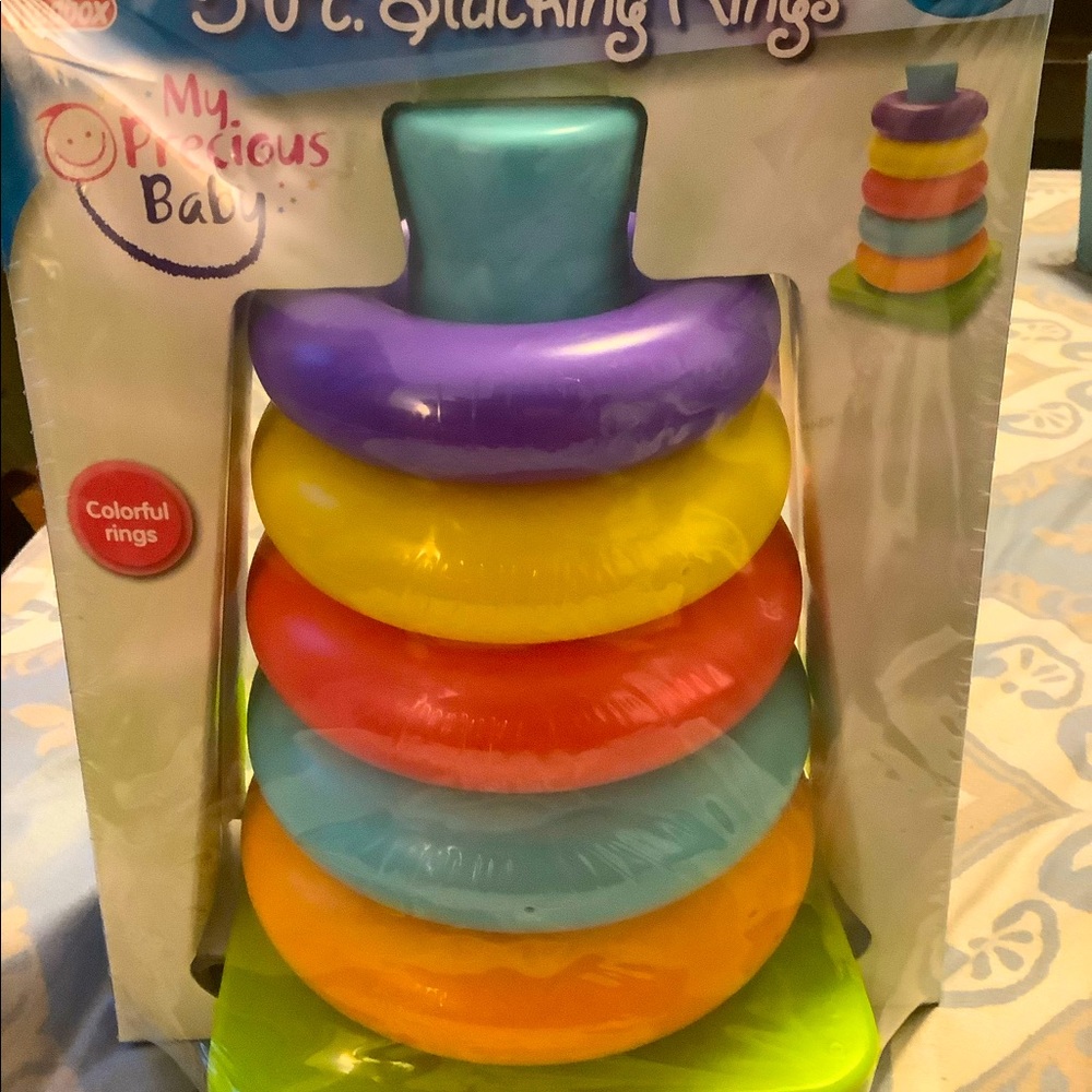 5 PC. stacking Rings